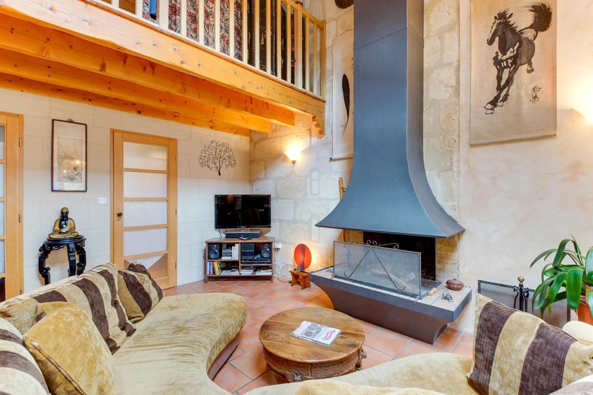 Superbe Maison En Pierre Bordelaise 보르도 외부 사진