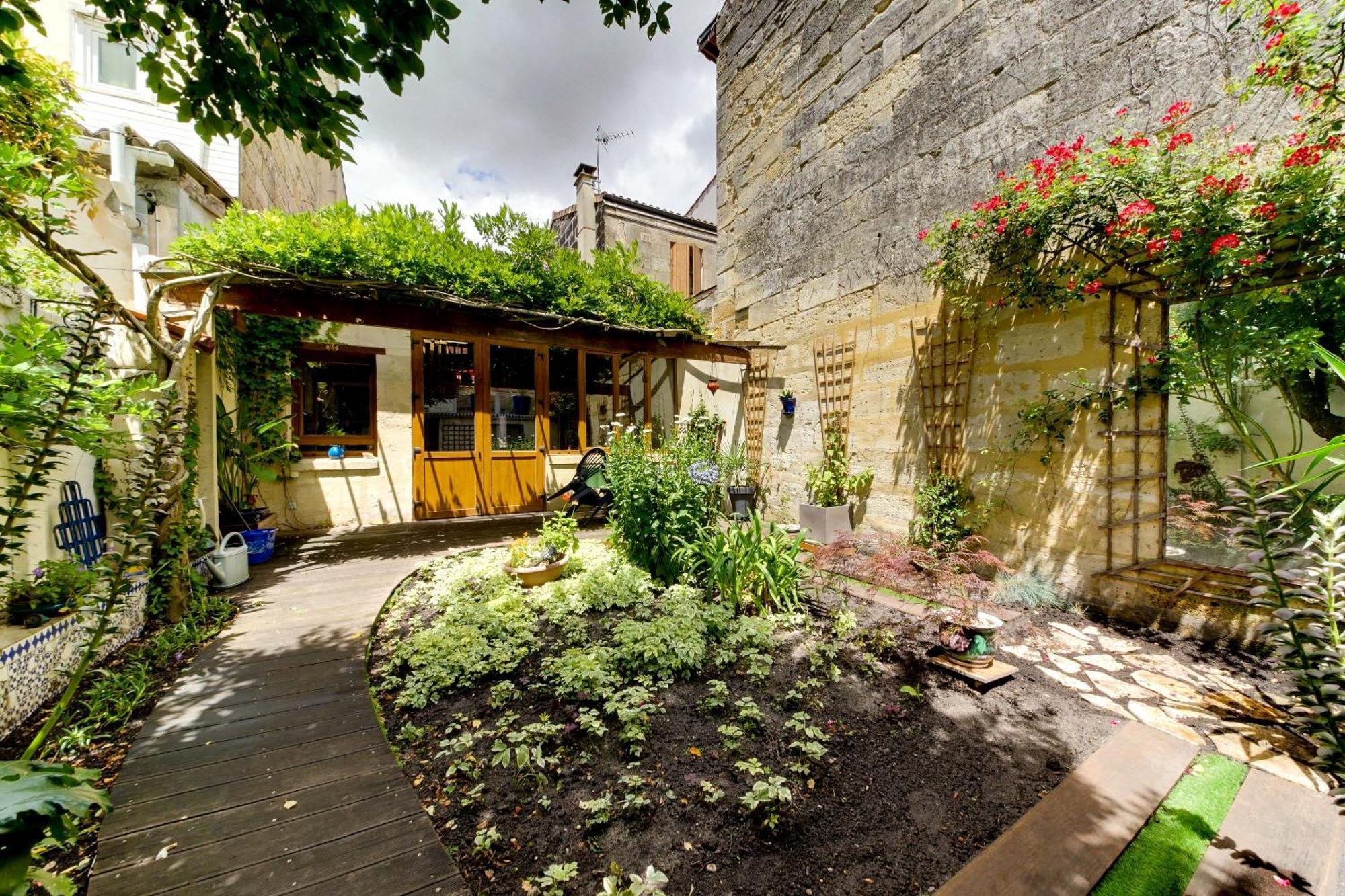 Superbe Maison En Pierre Bordelaise 보르도 외부 사진